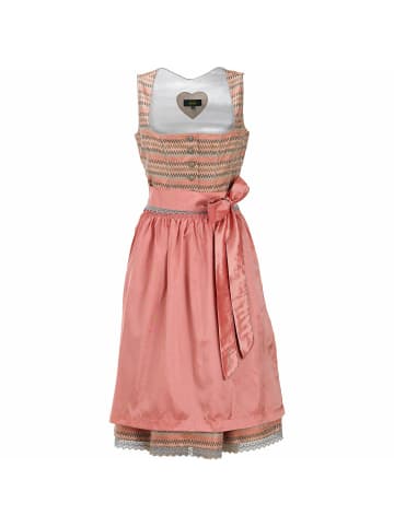 Wiesnkönig Dirndl Minza (Midi) in Rose