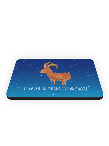 Mr. & Mrs. Panda Magnet Sternzeichen Steinbock mit Spruch in Sternenhimmel Blau