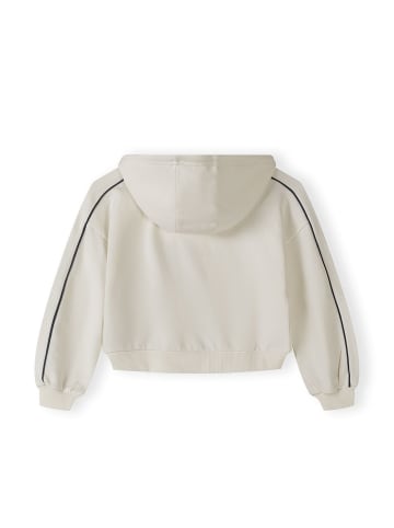 Minoti 2-tlg Langarmshirt & Hose 30FLEECE166 in weiß