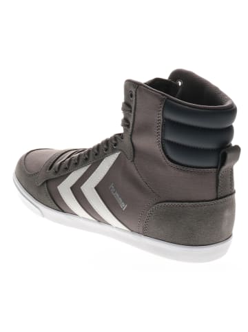 Hummel Sneaker High in Grau/Weiß