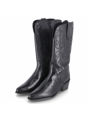 Kaerlek Westernstiefel in schwarz