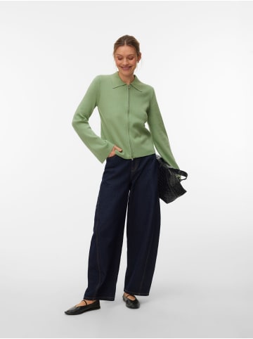 Vero Moda Strickjacke in Basil