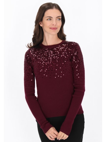 usha BLACK LABEL Women Sweater in burgundy