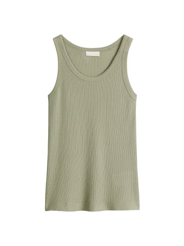 Marc O'Polo Ripp-Tanktop slim in Fresh Sage