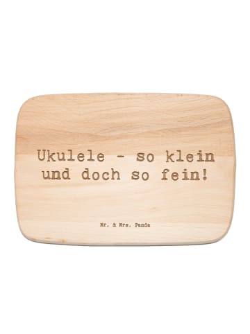 Mr. & Mrs. Panda holz schneidbrett Spruch Zauberhafte Ukulele mi... in Transparent