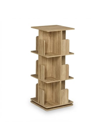 relaxdays Bücherregal in Natur - (B)39 x (H)95 x (T)39 cm