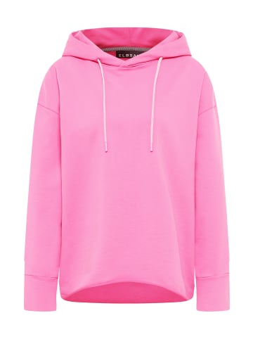 ELBSAND Hoodie Danea in Magenta Sky