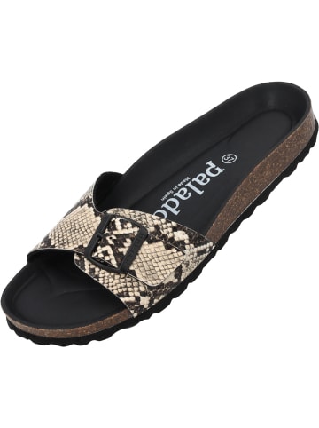 Palado Pantoletten Malta Vipera in Beige