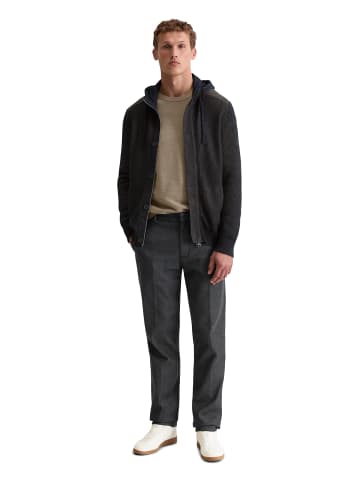 Marc O'Polo Kapuzen-Strickjacke regular in Dark Navy