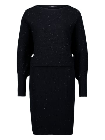 Zero  Strickkleid mit Pailletten in Black Beauty