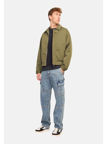 Jack & Jones Strickpullover 'Globe' in dunkelgrau
