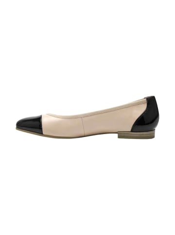 Tamaris Lederballerinas Beige