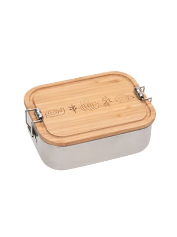 Lässig Lässig Brotdose Kinder - Edelstahl Lunchbox, Bamboo Garden Explorer