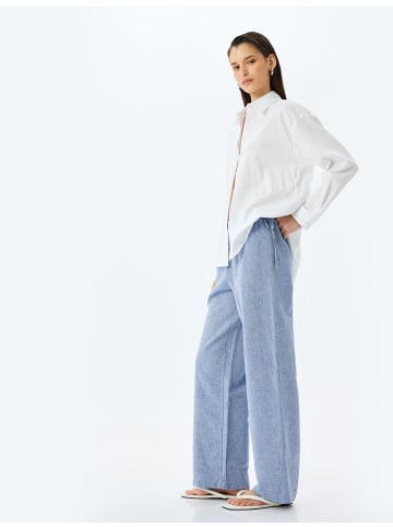 KOTON HOSEN in Mittel Indigo