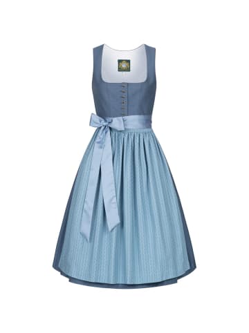 Hammerschmid Midi Dirndl in Blau