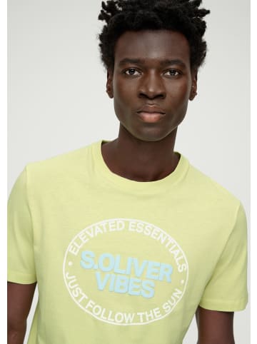 s.Oliver T-Shirt in 70D1_limettengrün