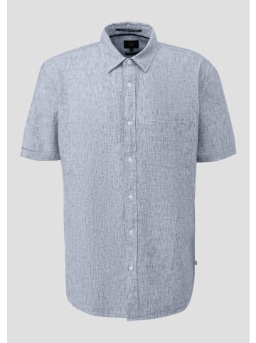 QS Hemd in 58W0_navy