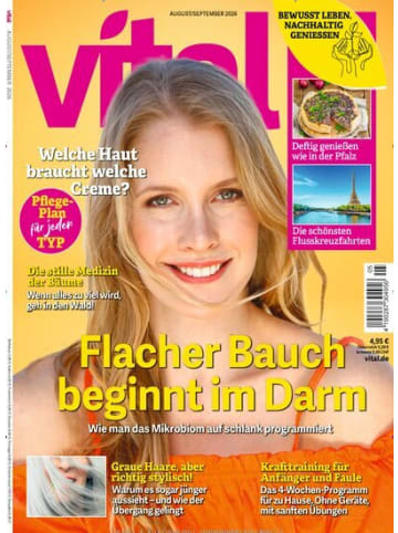 Hubert Burda Media 6 x VITAL Zeitschrift (Gutschein für Jahres Abo)