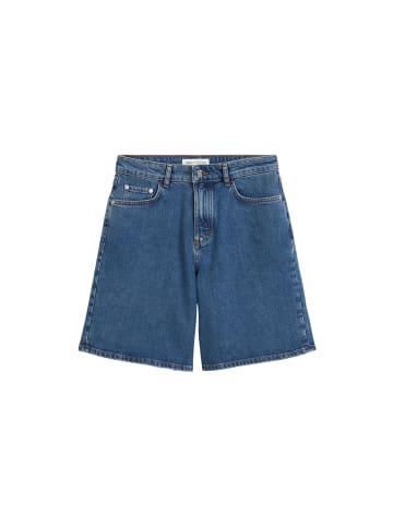 Marc O'Polo Jeans Bermuda wide in Medium Blue