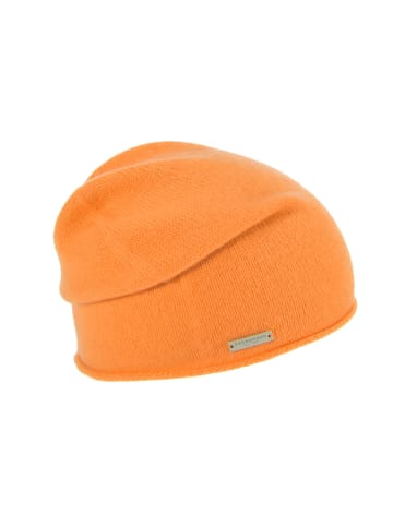 Seeberger Strickmütze in orange