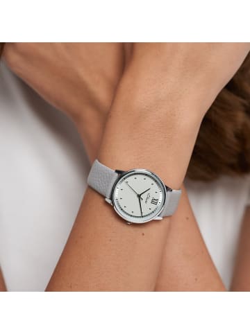 s.Oliver Armbanduhr Soft Elegance in grau