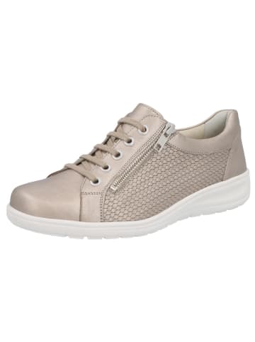 Solidus Damen- Schnürschuhe Kate - Weite K in Beige