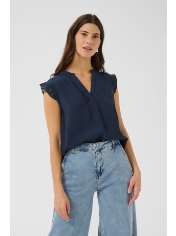 Cream Ärmellose Bluse CRFrammy Straight fit in Navy Blazer