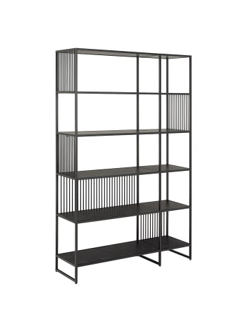 ebuy24 Regal Strington Schwarz 120 x 35 cm