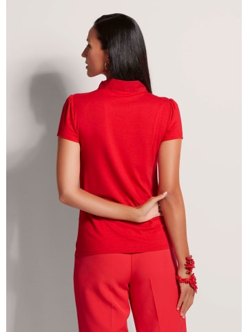MADELEINE Kurzarmoberteil mit Schluppe in rot