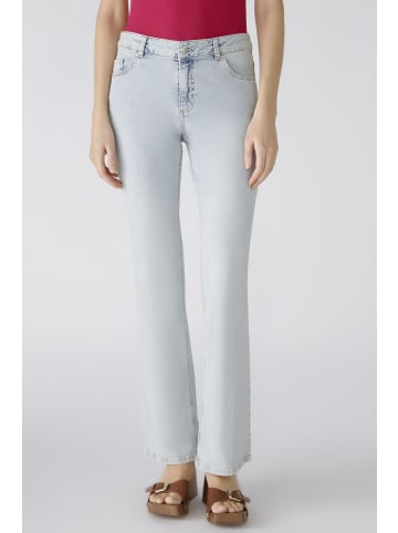 Oui Jeans EASY KICK mid waist,  regular in blue denim