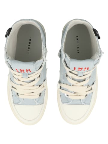 INUIKII Sneaker low Matilda High Top Distressed in blau