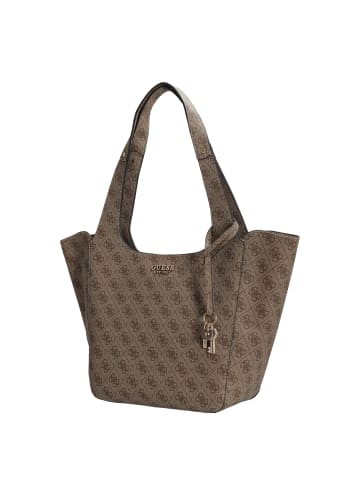 Guess Calista 2 in 1 Tote - Shopper 26 cm (coal logo) in latte logo