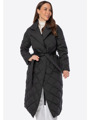 Wittchen Mantel mit Naturfüllung in Black