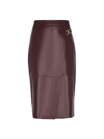 faina Skirt in burgundy