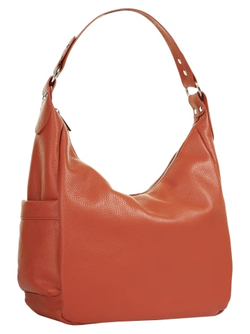 Samantha Look Shopper echt Leder in orange