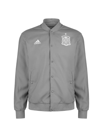 adidas Performance Bomberjacke Spanien Seasonal Special in grau / weiß