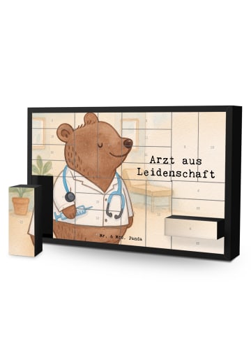 Mr. & Mrs. Panda Adventskalender Arzt Leidenschaft Design mit Sp... in Weiß