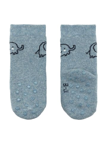 Sterntaler ABS Krabbelsocken 2er-Pack Elefant in helles blau
