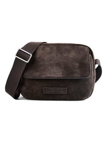 Umhängetasche Leder 24 cm burnt coffee