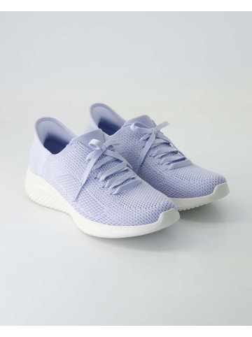 Skechers Slip On Sneaker in Blau