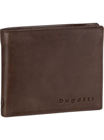 Bugatti Geldbörse Volo Coin Wallet 9 Kartenfächer in Braun