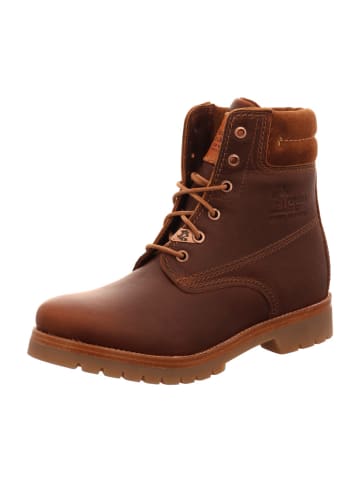 PANAMA JACK Damenschnürrstiefel warm flach  in  Braun