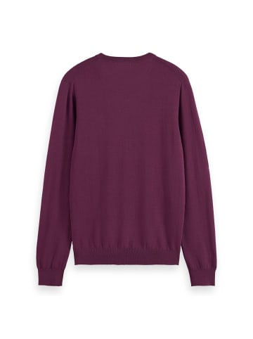 Scotch & Soda Strickpullover in Beere