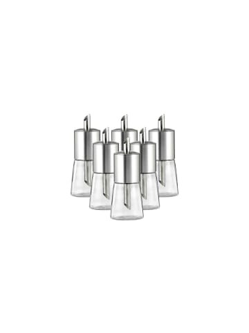 Ritzenhoff & Breker 6er Set Zuckerstreuer Basic in 15 cm in transparent-silber