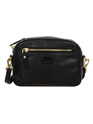 BRIC`s Volterra Umhängetasche Leder 21 cm in black