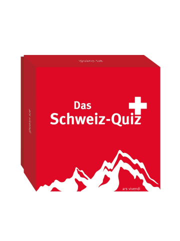 ars vivendi Schweiz-Quiz (Neuauflage) | 66 unterhaltsame Fragen rund um die Schweiz