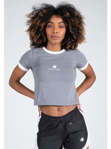 Gorilla Wear Crop Top Shirt - New Orleans - Grau