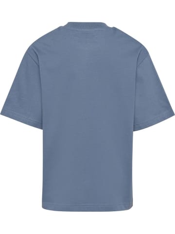 Hummel Shirt "Hmljr Loose T-Shirt S/S Bee" in Blau