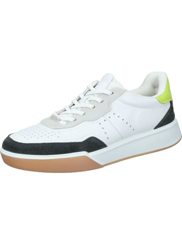 Ecco Schnürschuhe in peat/white/lime punch