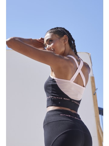 Vivance Active Crop-Top in schwarz